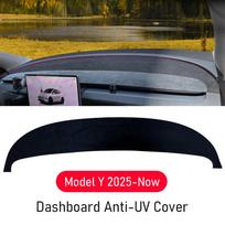 Dashboard Cover for Tesla Model Y Juniper Dashboard Pad Dash Mats Compatible with Tesla Model Y 2025 2026 Dash Board Accessories gray