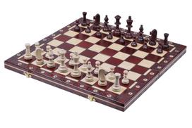 Large wooden chess consul unique decorations 49x49cm