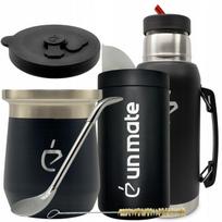 Zestaw yerba mate full kit: termolid dualflow, yerbera, bombilla, matero