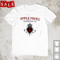 New Popular Simple Minds white short sleeve Unisex S-5XL T-Shirt JM593 M white