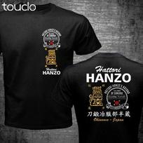 Kill Bill Hattori Hanzo Ninja Samurai Katana Swordsmith Japanese New Fashion Hot Brand Concert T Shirts Fashion Funny New Cotton 2XL black
