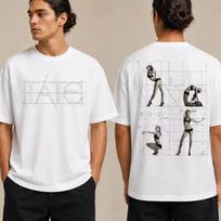 Tate McRae Graphic T-Shirt, Double Sided Vintage Bootleg Tee, Tate McRae Fan Shirt, Aesthetic Music Tour Tee S white