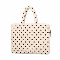 Shockproof Notebook Pouch Large Capacity Computer Carrying Case Stylish Laptop Bag  School Use 10-11inch chaki