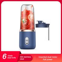 Juice Extractor Portable Small Juicer Student Home Use Multifunctional Stirring Juice Extractor Cup gray