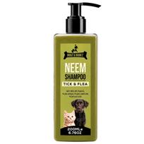 Dogz & Dudez Natūralus Neem Blusų ir Erkių Šunų Šampūnas 200ml | Visų Veislių Šunų Ir Kačių Šampūnas | Šampūnas Nuo Niežulio Šuniui Su Neem Ir Citrina beige