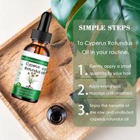 Cyperus Rotundus Root Oil 60ml | Wild Cyperus Rotundus Essential | Natural Moisturizing & Skin Care | Face & Body Nourishing Oil for Women & Men (1) beige
