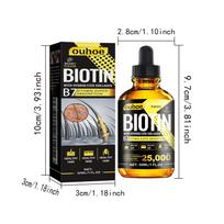 Biotin Hair Oil Collagen Scalp Serum Strengthening Treatment Natural Rosemary Ginseng Extract Thicker Volume Care For All Types 1PCS