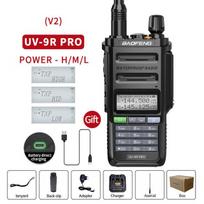 Baofeng UV-9R Pro V2 Vandeniui atsparus IP68 Mėgėjų CB radijo stotelė Ilgo nuotolio racija Atnaujinta Tri-Power Dvigubo dažnio UV-9R PRO Dvipusio ryšio radijo stotelė