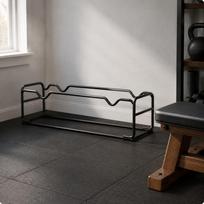 Barbell and Dumbbell Rack Easy to Organize Storage Sturdy Home Fitness Equipment for One-piece