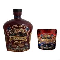 250th Anniversary American Whiskeys Decanter Set With Patriotic Designs For Collectors And History Enthusiasts P9YB CN black