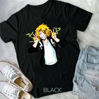 Denki Kaminari My Hero Academia anime manga bnh Art best anime mha new T-Shirt Unisex T-Shirt XXL white