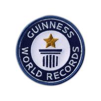 Patchion Guinness world records - small - Sew-on - Embroidered Patch/Badge/Emblem