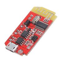 Stereo Power Amplifier Module Bluetooth 4.2 5W+5W Audio AMP Board with USB Charging Port Length: Approx. 40mm/1.6in