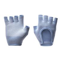 Antislip Pilates Gloves Warm Gym Fitness Gloves Half Finger Yoga Gloves  Fitness Accessory Style6 gray