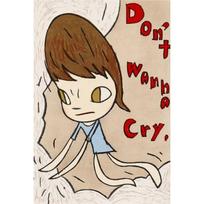 Japonų Yoshitomo Nara Sienos Art Plakatas Yoshitomo Animacinis Drobės Menas Spaudiniai Nara Drobė Dekoras Paveikslas Namų Sienos Dekoras 21X30CMNo Framed beige