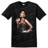 Ariana Grande T Shirt Fragrance Beauty Portrait Pop Star Fan Art Tee Gift 110 black