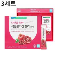 Chungbuk Ginseng Agricultural Cooperative Pomegranate Collagen Jelly Sticks Low Molecular Weight Collagen 20g 30 Packs 600g 3 | 600g 3 pcs