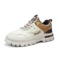 Darbo Batai Vyriški Vyriški Batai Kaubojiški Batai Aukštakulniai Ankle Boots Vyriški Batai Batai Vyras Nemokamas Pristatymas Batai Laisvalaikio Sportbačiai Saugumas & 44 gray