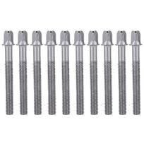 Drum Tension Rods Drum Percussion Drum Lug Locks  Drum Tension Rods Screws Drum Repair Part 6mmx50mm gray