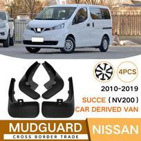 4 vnt. Automobilio purvasaugiai Nissan Suce NV200 2010- Purvasaugis Priekinis Galinis Sparno Atvartas Automobilio Aksesuarai black