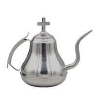 Stainless Steel Religious Pitcher Communion Wine Dispenser Jugs Religious Event Drink Container Liquid Dispenser gray