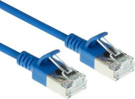 ACT Snagless Cat6a U/FTP komutacinis kabelis RJ45, 3 m, mėlynas, LSZH