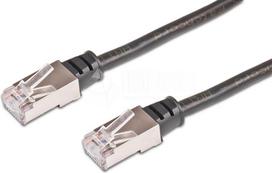 Wirewin Cat5e U/FTP komutacinis kabelis, 2 m, juodas
