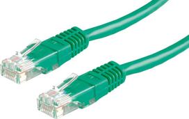 Secomp Cat6 U/UTP komutacinis kabelis RJ45, 1 m, žalias