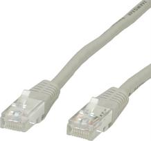 Secomp Cat6 U/UTP komutacinis kabelis RJ45, 0,5 m, smėlio spalvos
