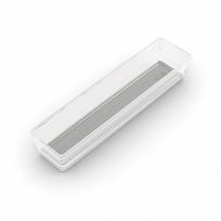 KIS Sistemo Organizer 4 stalčių organizatorius, 30 x 7.5 x 5 cm, permatomas/šviesiai pilkas