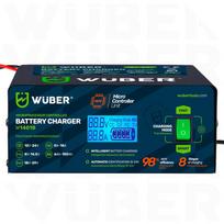 Wuber W14018 mikroprocesorinis automobilio akumuliatoriaus įkroviklis, 10 A, 6-150 Ah, 2-24 V
