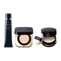 Grožio odos raktas (Cpb) 3 dalių makiažo rinkinys (Pagalvėlės pagrindas, Koreguojantis kremas-šydas, Birūs milteliai) Primer37ml+Foundation14g #I10+Loose Powde26g #N1 black