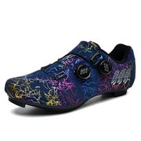 Mens Cycling Shoes Road Bike MTB Indoor Trainer Locking Sole Breathable Lightweight Durable Size 37-47 45 black