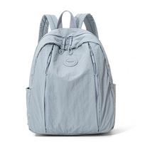 Schoolbag Ultra Lightweight Waterproof Nylon Backpack Women's Outdoor Travel Mountaineering Large Capacity Backpack Men's Travel Small Backpack no specifications white