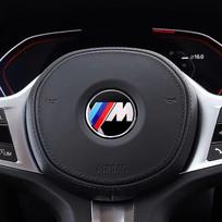 Automobilio vairo apdailos ženklelis 45mm Lipduko priedai BMW F25 F26 F16 F15 F34 F07 F40 F10 F45 F46 G20 G22 G23 G12 F13 45mm