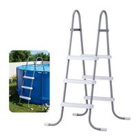 VEVOR Above Ground Pool Ladder, 3-Step Steel A-Frame Swimming Pool Stairs for 106.7 cm High Wall 86 x 80 x 137.2 cm