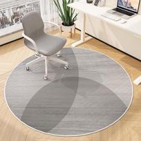 Modernus paprastas apvalus kilimas – neslystanti grindų danga studijai, kompiuterio kėdei, biuro pasukama kėdė, garso izoliacijos kilimas namų dekoravimui Diameter 90cm(35in)