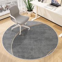 Modernus paprastas apvalus kilimas – neslystanti grindų danga studijai, kompiuterio kėdei, biuro pasukama kėdė, garso izoliacijos kilimas namų dekoravimui Diameter 140cm(55in)
