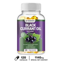 XEMENRY Black Currant Seed Oil Softgels 120 Count — Cold Pressed 1000mg with 140mg GLA 120*1