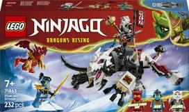 Lego Ninjago Set - Zilvar and the Dragon Beast Grimtak (71863)