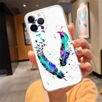 Phone Case For Iphone 14 13 12 11 Pro Max Xs Max Xr X 12mini 14 Plus Se Feather Case Funda Capa Cell iPhone 13mini