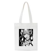 Pirkinių krepšiai Nana Anime Manga Nana Osaki ir Ren Honjo krepšys Harajuku Rankinės Pečių krepšiai Kasdieninė rankinė Moteriškas drobinis krepšys 25*30cm