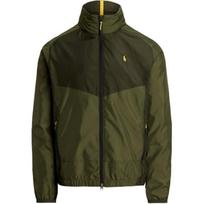 Polo Ralph Lauren SS25 Hooded Long Sleeve High Neck Zip Jacket Men Jacket Olive-Green MNPOOTW16021535-300 S black