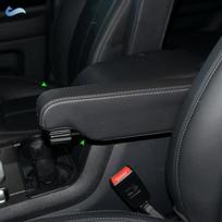 Black Left&Right-Leather Seat Armrest Handle Cover For Range Rover sport 05-2013 black