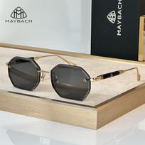 MAYBACH Saulės Akiniai Prabangus Prekės ženklas Vyrams ir Moterims Aukštos Klasės Klasikiniai Saulės Akiniai Aukštos Kokybės Optika Pilotų Mados Akiniai UV 400 gray