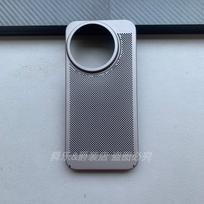 Skirta Realme GT 8 Pro dėklas Korėto rašto skylutės Šilumos išsklaidymas Lengvas Matinis Kietas PC dangtelis Skirta Realme GT8 Pro 5G Neslystantis buferis realme GT8 Pro pilka spalva