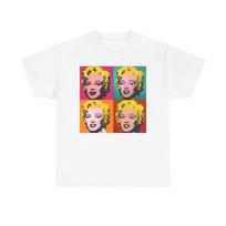 Men's and Women's T-shirts Andy Warhol XS yellow