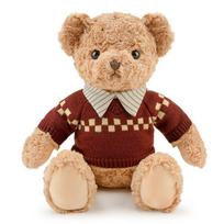 Vintage Shirt Bear Large Bear Doll Plush Teddy Bear Hug Bear Doll Teddy Bear Doll Pillow Girl 25cm 0.24kg raudona