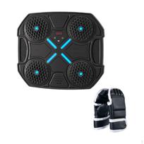 Children's Music Boxing Device for Punching And Taekwondo Training Black With Gloves black