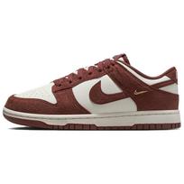 Nike Womens Dunk Low 'Sail Red Sepia' (women's sizes) Sail / Metallic Gold / Red Sepia Skate Shoes IB4417 104 38.5 gray